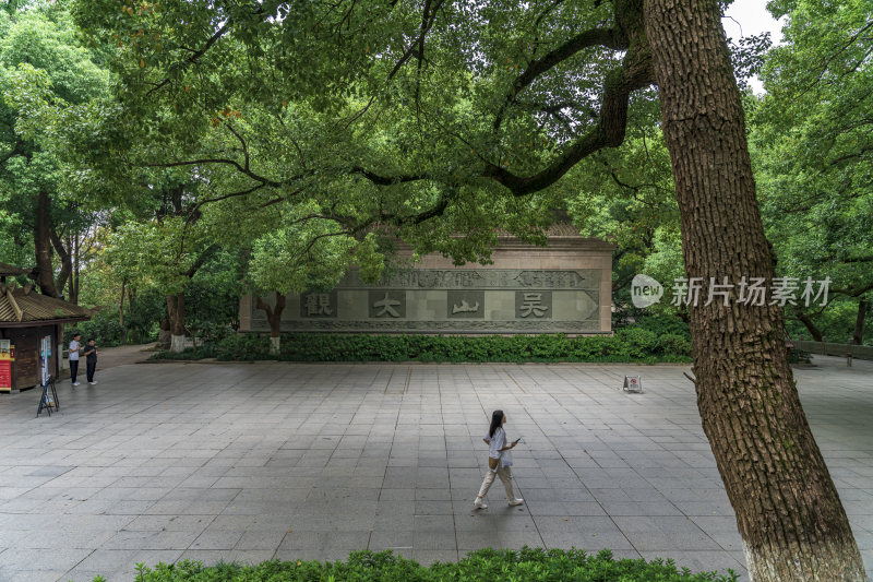 杭州吴山大观风景