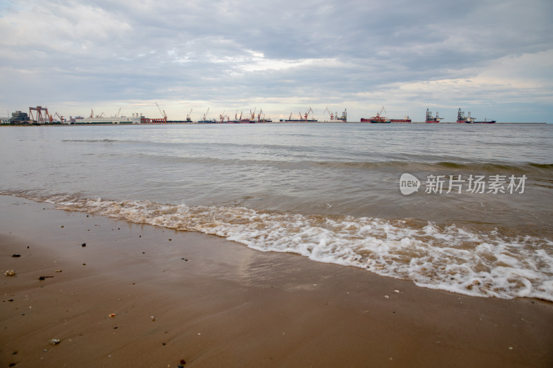 渤海湾海边风光