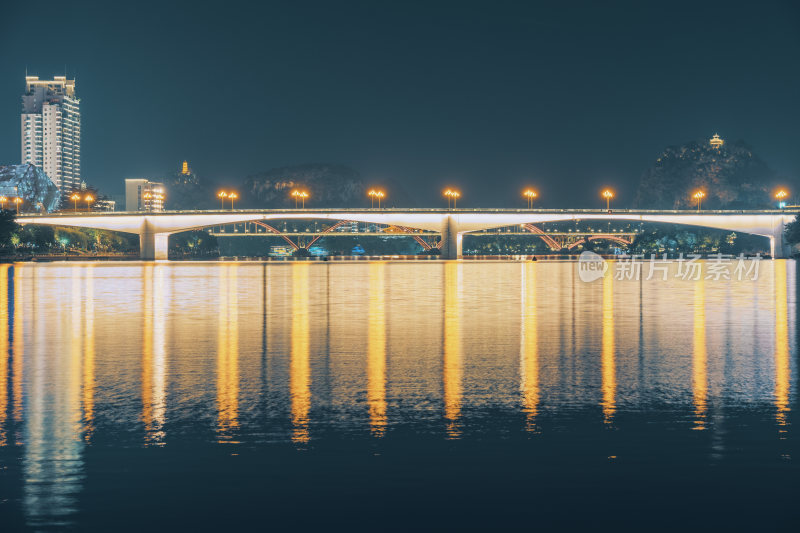 柳州柳江大桥夜景