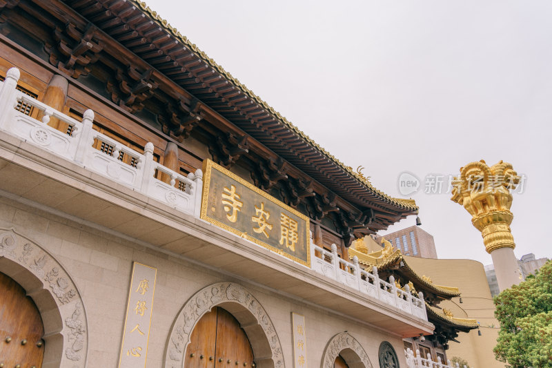 上海静安寺-佛寺寺庙建筑