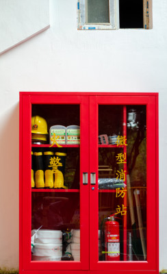 微型消防站玻璃柜