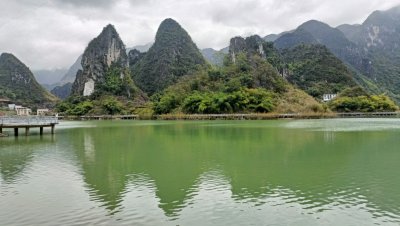 广西凌云浩坤湖国家湿地公园资料图