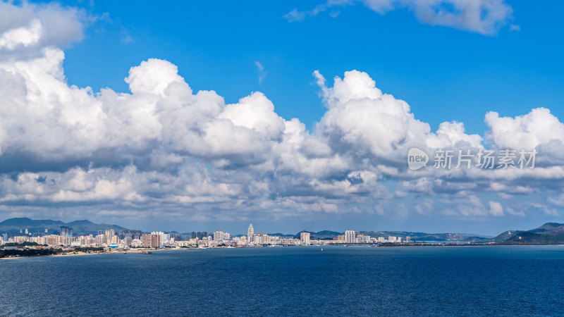 广东汕尾海岸线