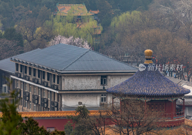 北京景山公园景点景观