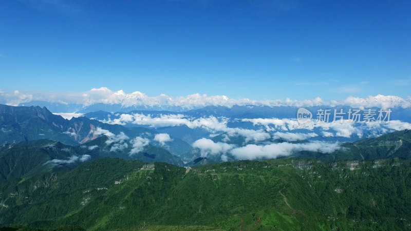 四川雅安牛背山云海