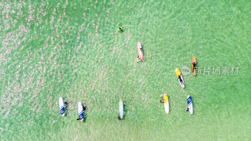 海上滑板冲浪