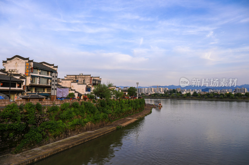 黄山市城市旅游风光