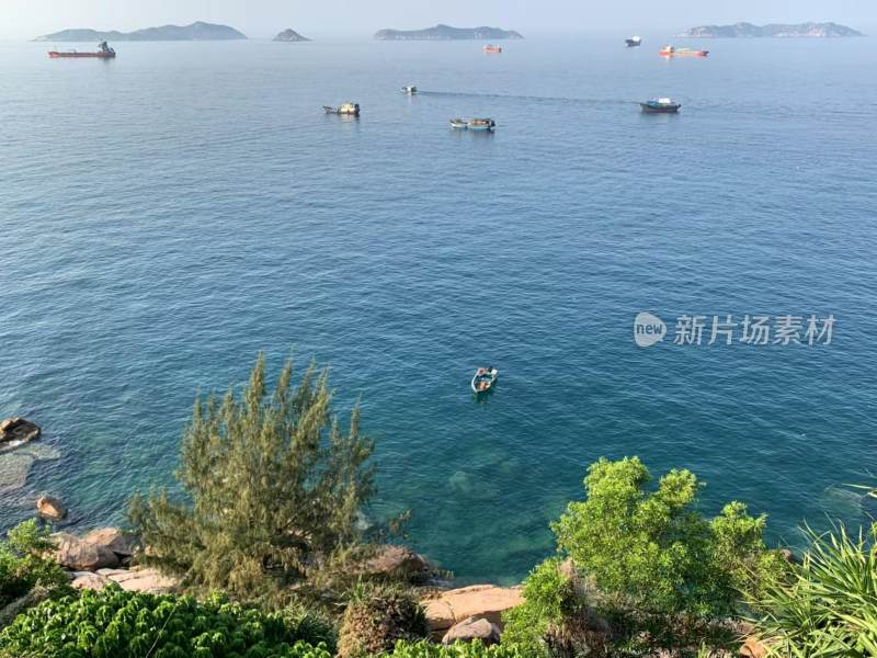 外伶仃岛的海景