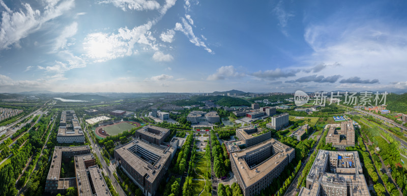 俯瞰南京大学仙林校区全景