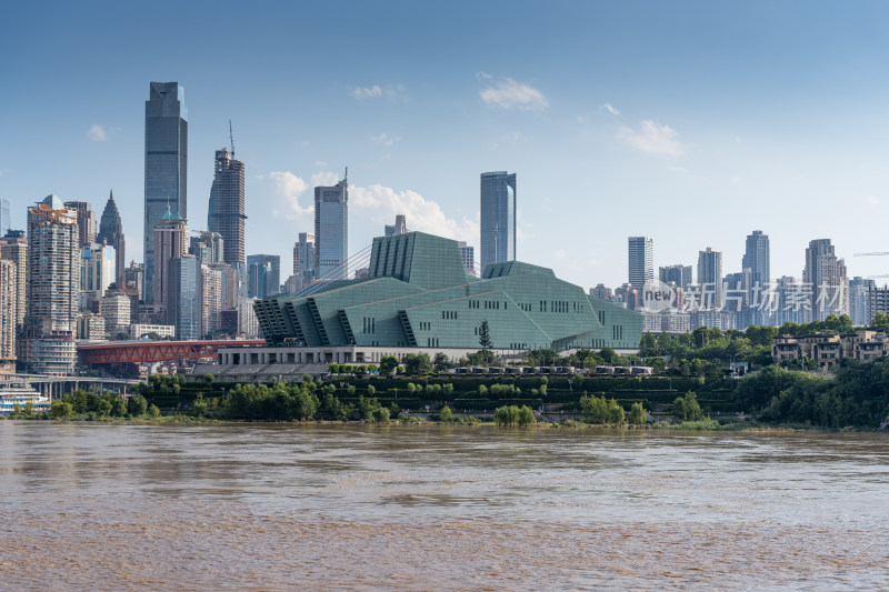 重庆城市天际线风景