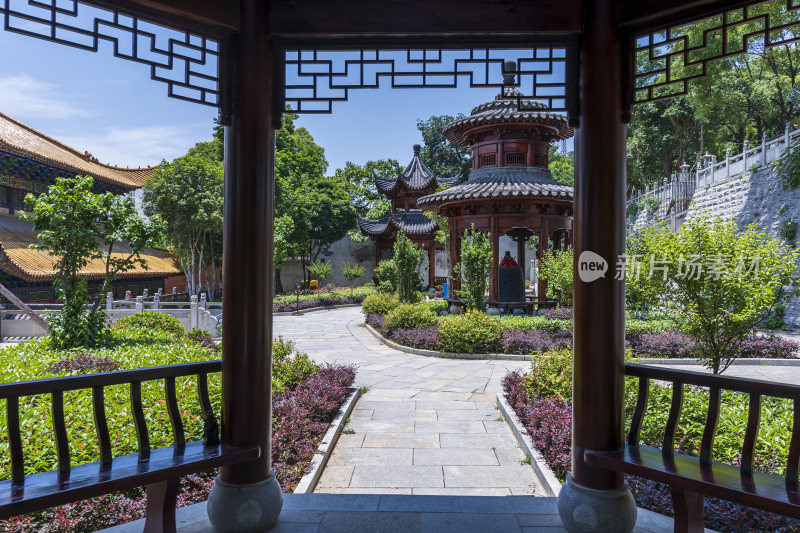 武汉洪山区宝通禅寺风景