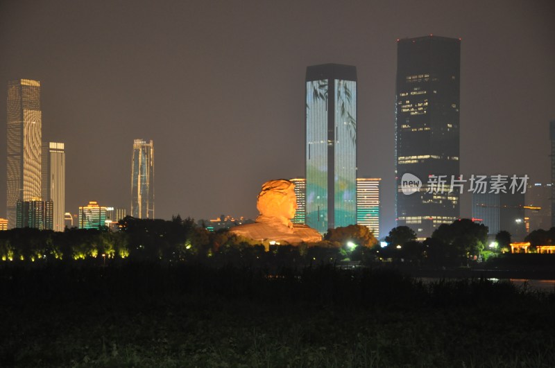 长沙夜景 长沙风光 长沙城景