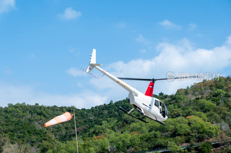 海南三亚西岛旅游区观光直升机