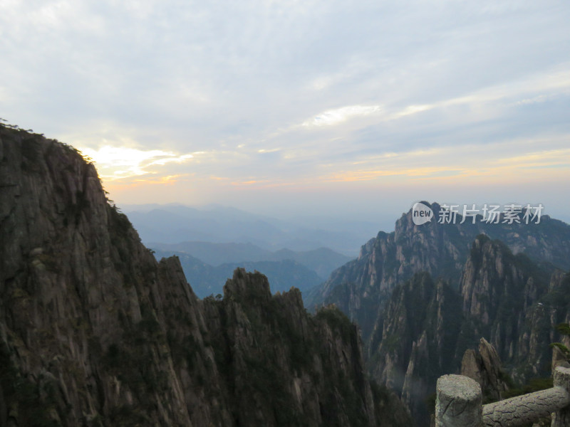 中国安徽黄山旅游风光