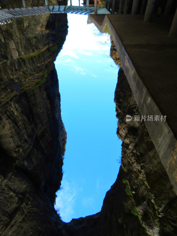 张家界天门山旅游风光