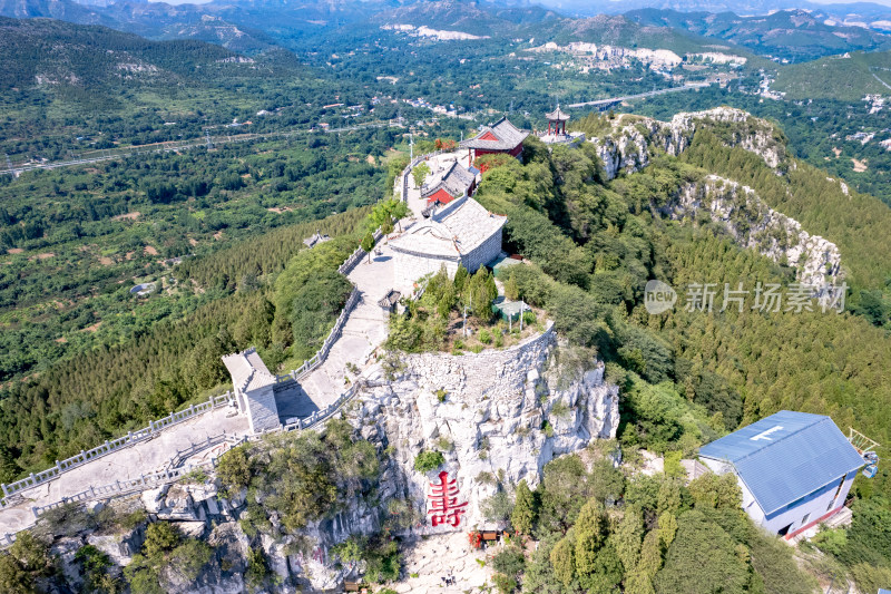 青州云门山5A景区航拍图