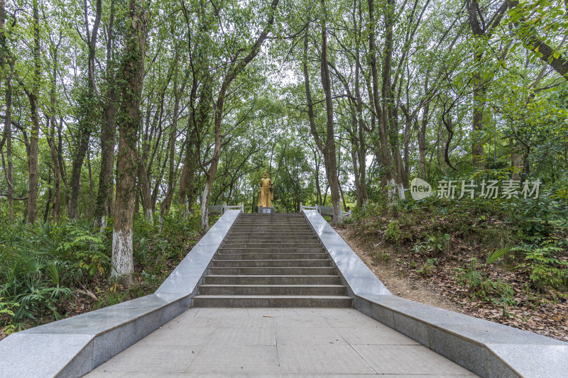 武汉江夏区熊廷弼公园风景