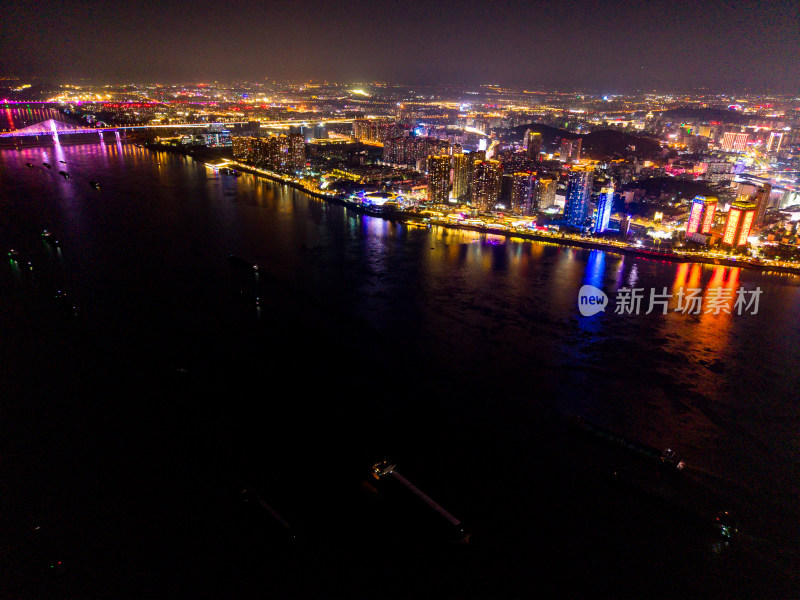 芜湖城市夜景灯光