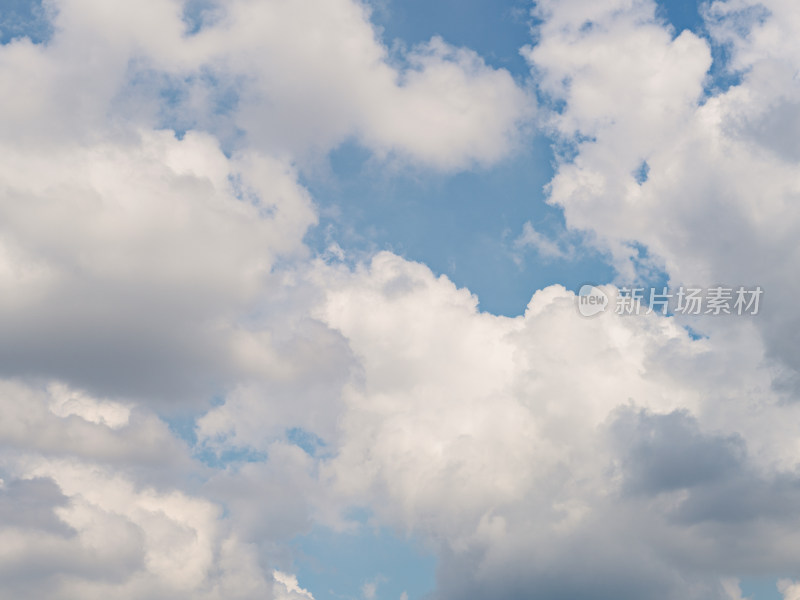 天空蓝天白云云朵高清背景壁纸素材