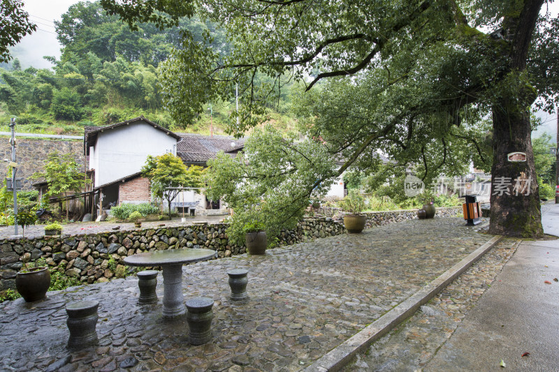 浙江松阳古村李坑风景