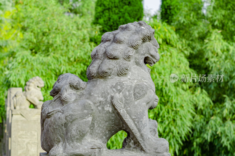 洛阳市白马寺石狮子