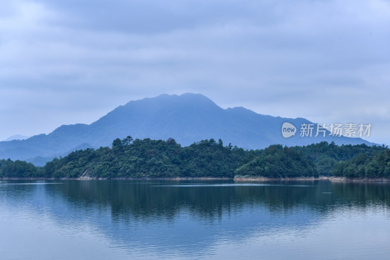 千岛湖水墨山水实拍