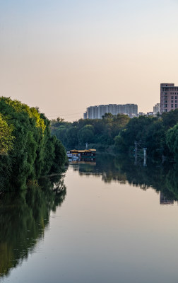 山东德州古运河京杭运河