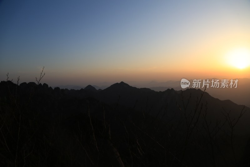 黄山风光大美黄山