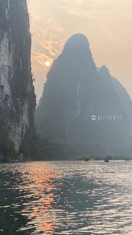 广西桂林漓江风景