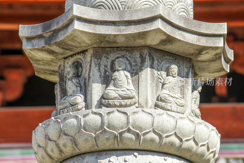 潮州开元古寺古建筑特写