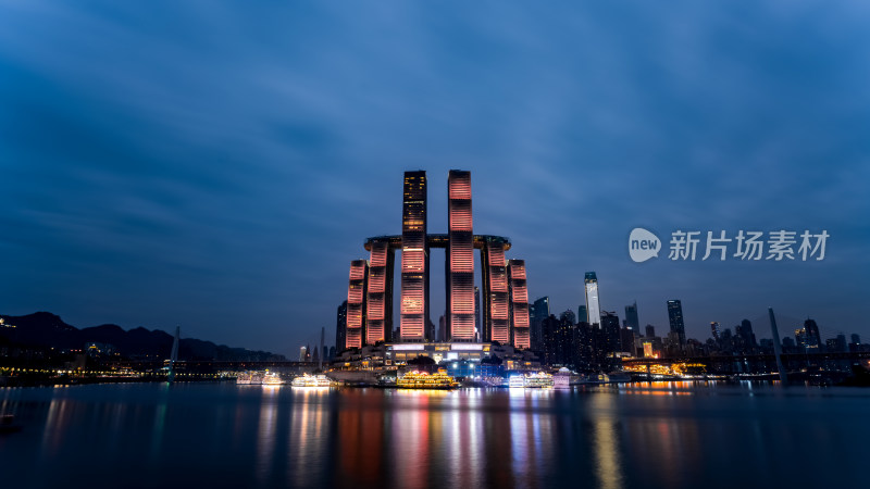 重庆朝天门夜景