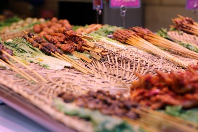 餐饮烧烤烟火气烤串