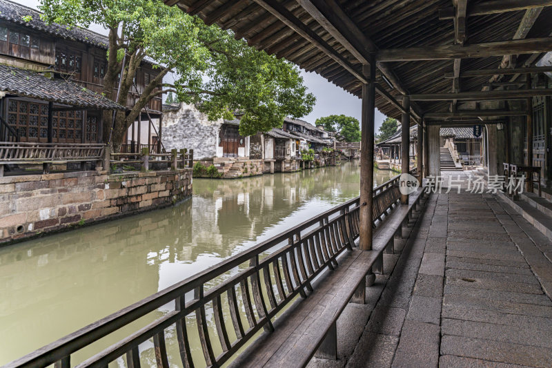 乌镇东栅水乡风景