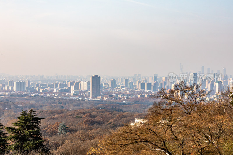 南京钟山风景区中山陵景点景观