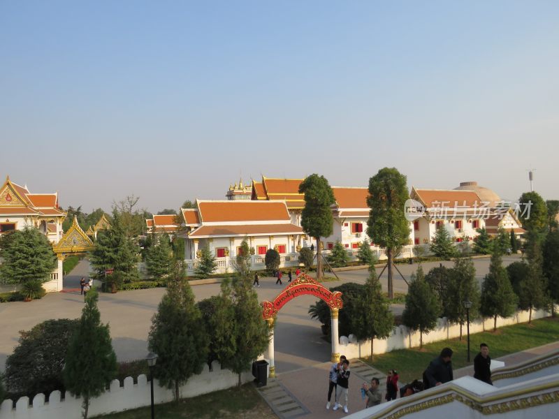 河南洛阳白马寺旅游风光