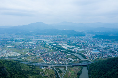 浙江绍兴诸暨乡村风光