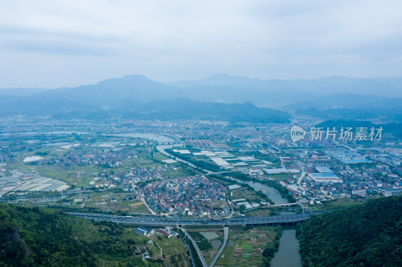 浙江绍兴诸暨乡村风光