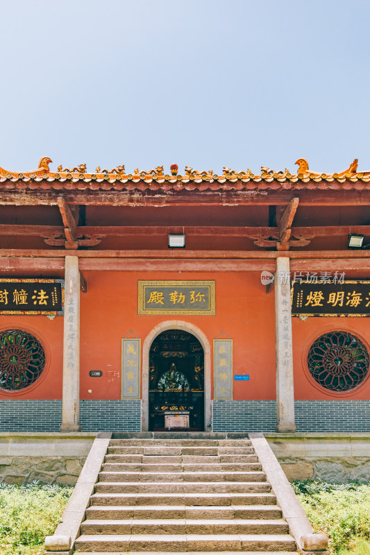 湖南长沙古麓山寺弥勒殿