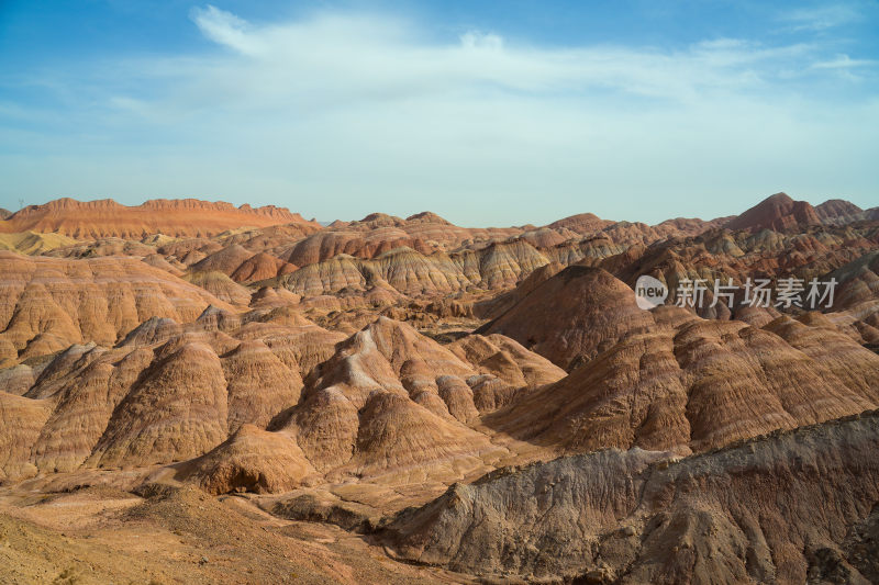 甘肃张掖七彩丹霞风景