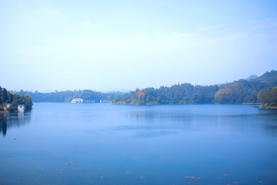 湖泊水库白塔湖