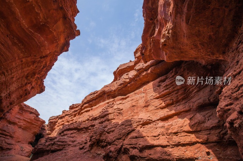 中国内蒙古丹霞地貌梦幻峡谷