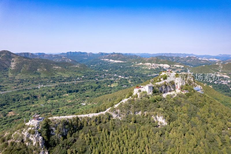 青州云门山5A景区航拍图