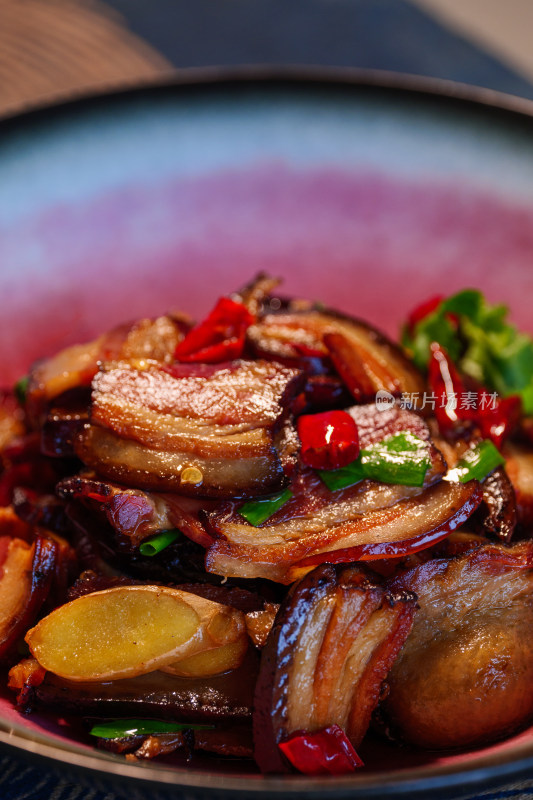 湖南湘西腊肉湘菜美食