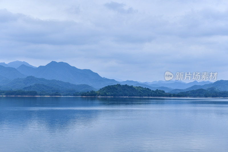 千岛湖水墨山水实拍