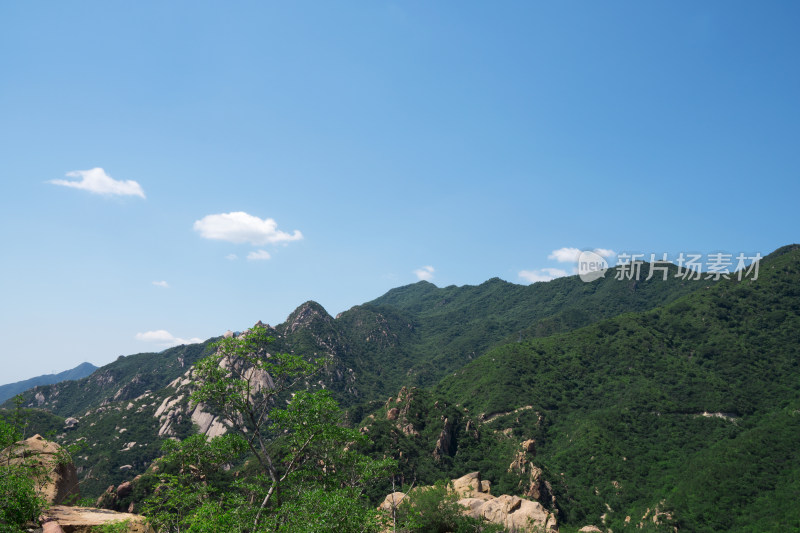 北京后花园景区的大山风景