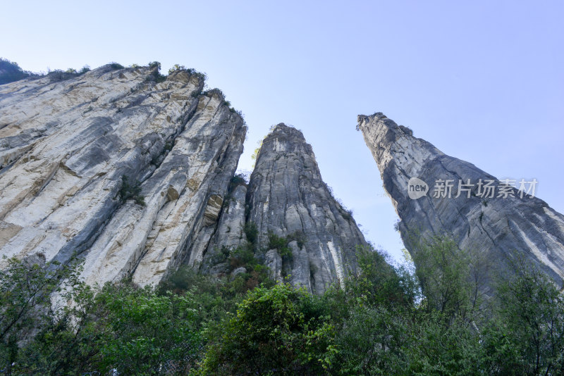 美丽湖北5A恩施大峡谷景区旅游景色景物