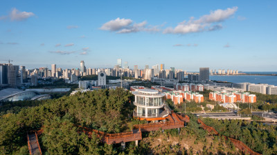 青岛花科子山公园风光