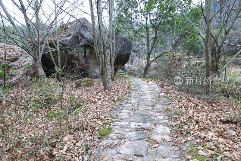 畲乡古道乡村石头路