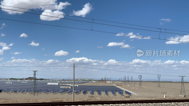 青海德令哈光伏发电站