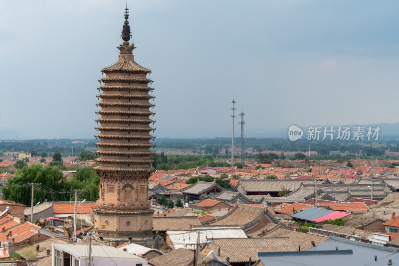 河北张家口蔚县南安寺古塔